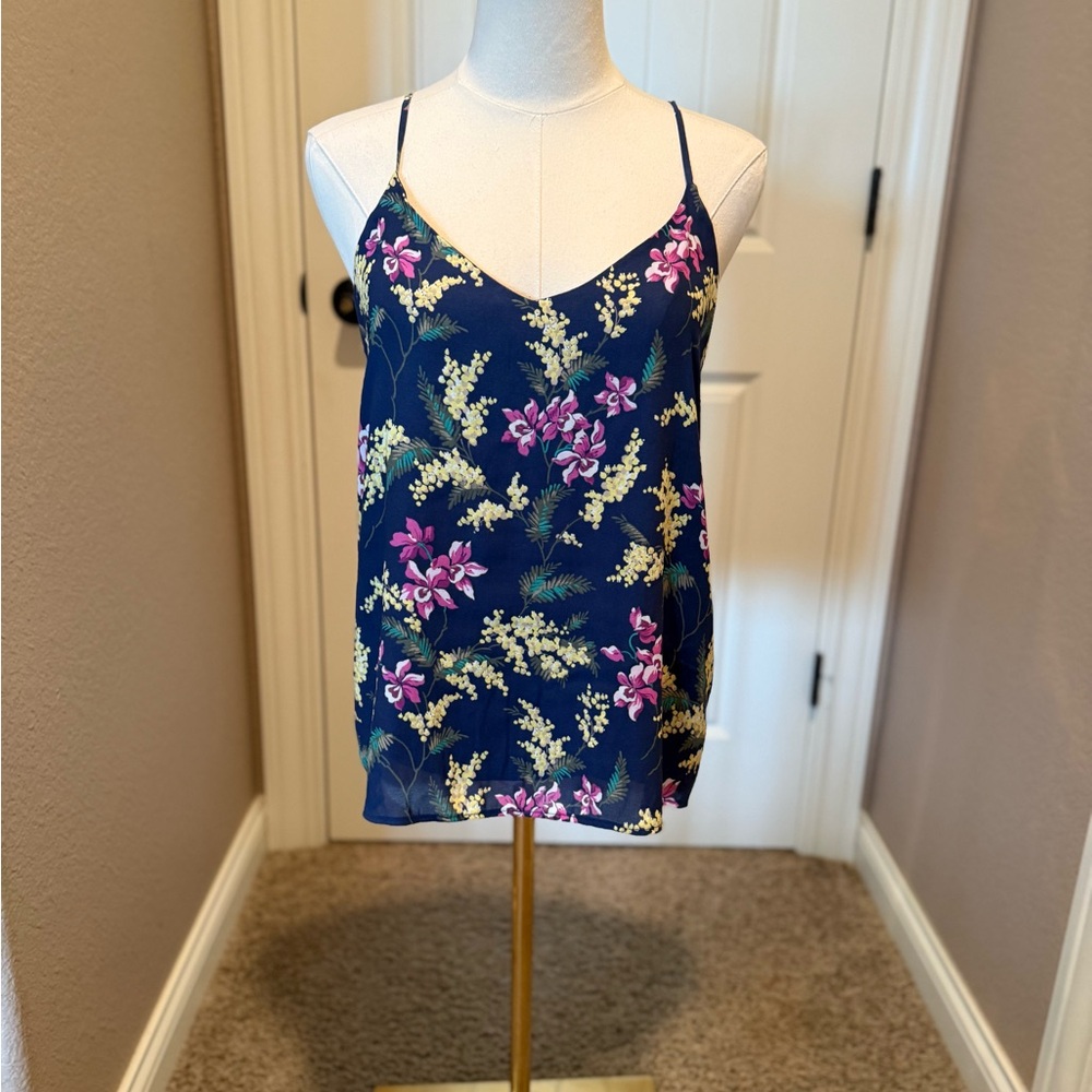 GAP Navy Floral Camisole - Picture 2 of 5